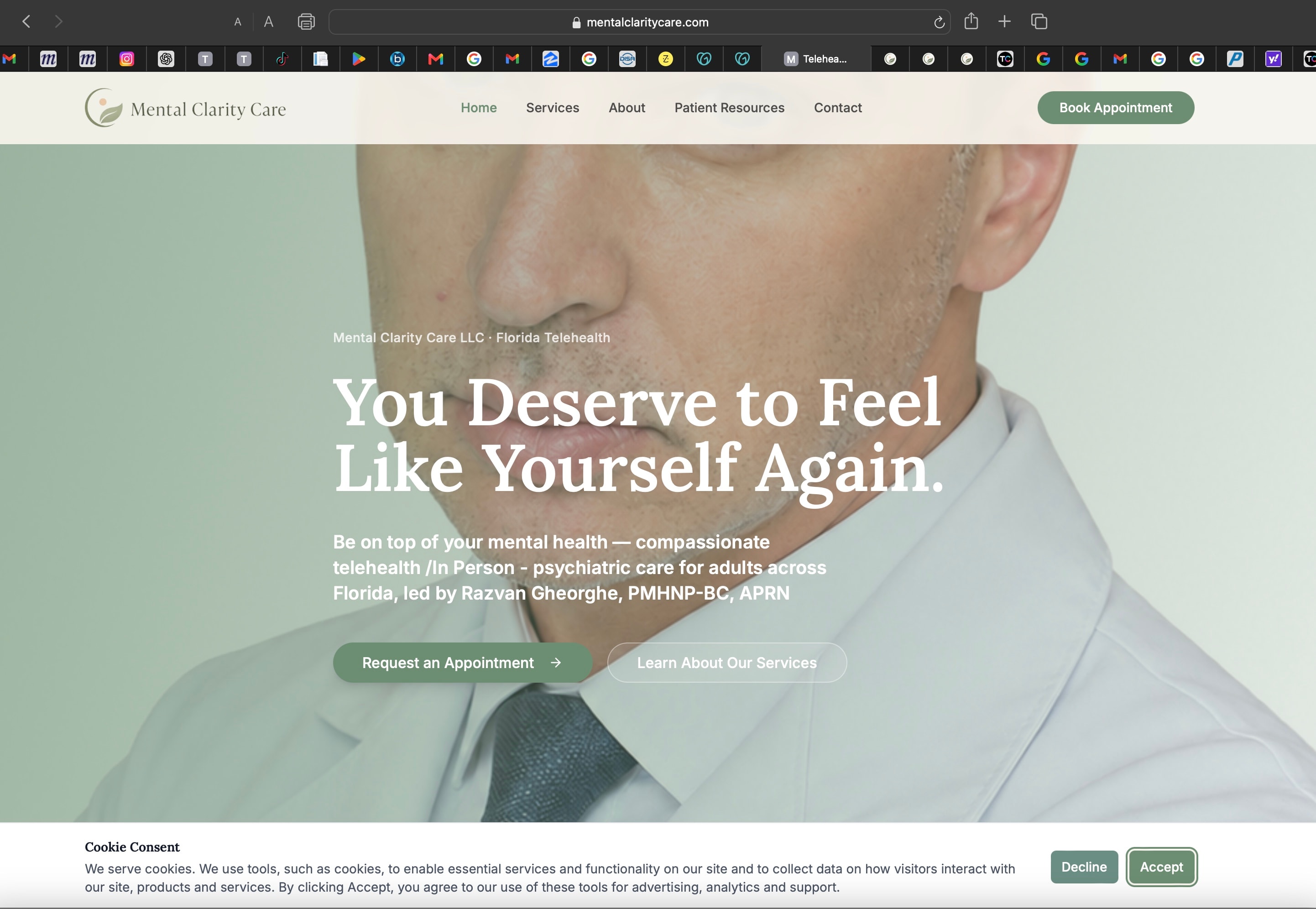 Razvan Gheorghe, PMHNP-BC — Mental Clarity Care